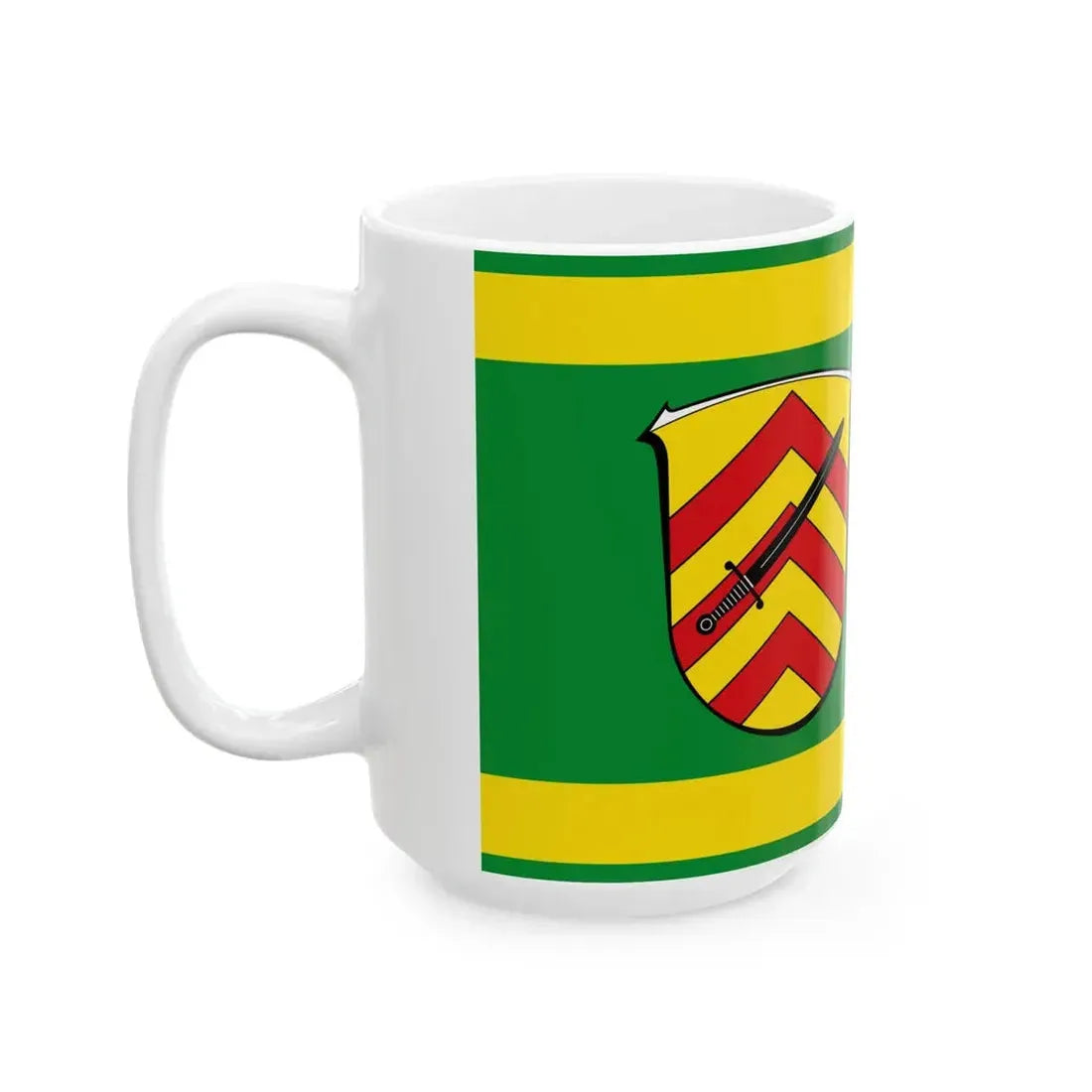 Flagge Hammersbach Hessen (Germany) White Coffee Mug - Go Mug Yourself