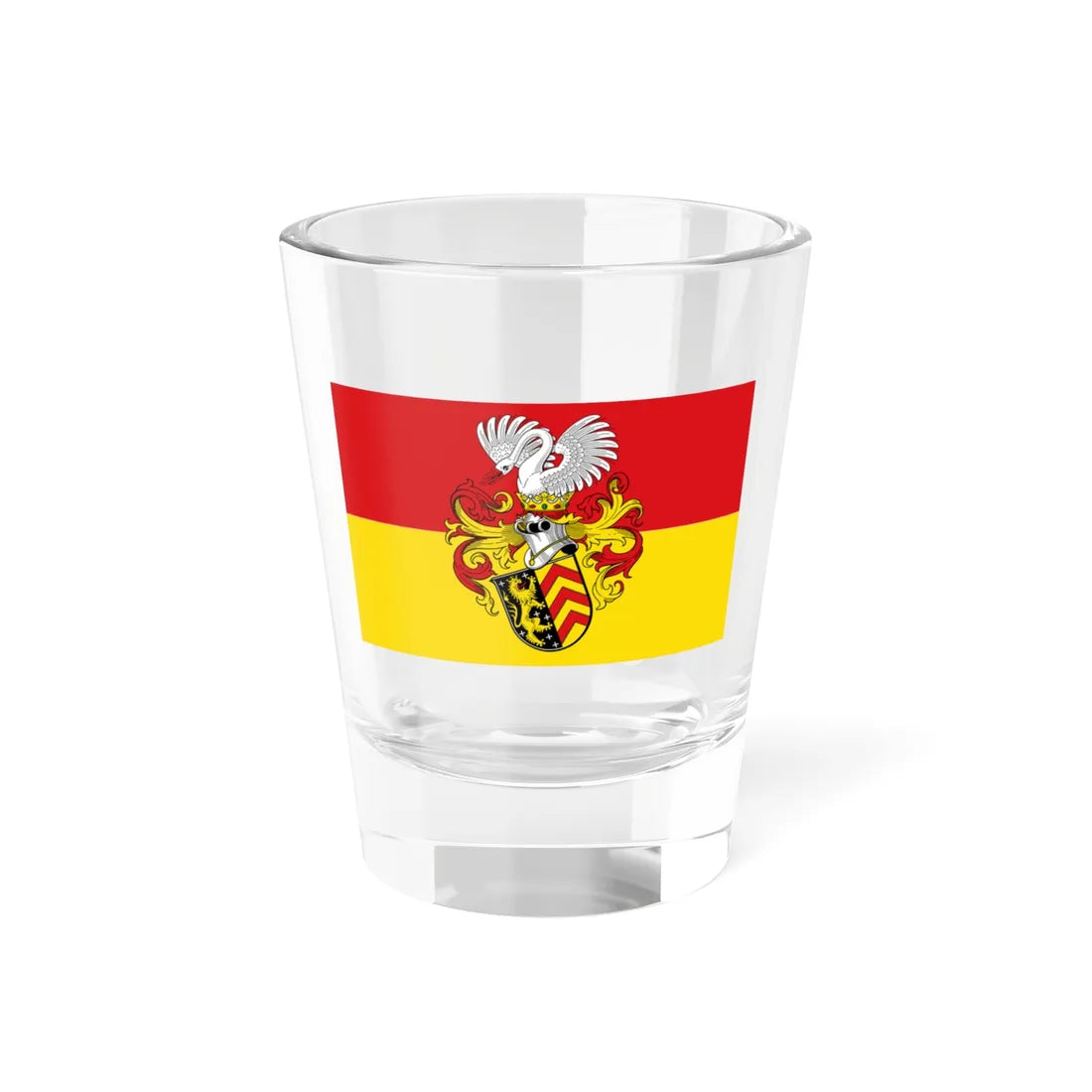 Flagge Hanau (Germany) Shot Glass 1.5oz 1.5oz - Go Mug Yourself