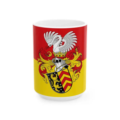 Flagge Hanau (Germany) White Coffee Mug 15oz - Go Mug Yourself