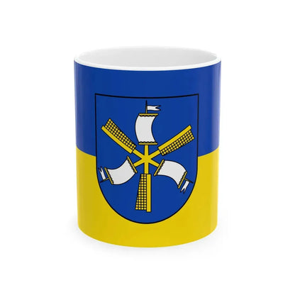 Flagge Haren Ems (Germany) White Coffee Mug 11oz - Go Mug Yourself