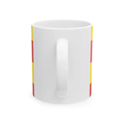 Flagge Hasselroth (Germany) White Coffee Mug - Go Mug Yourself