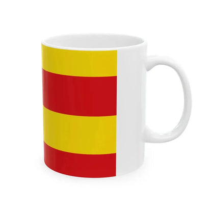 Flagge Hasselroth (Germany) White Coffee Mug - Go Mug Yourself