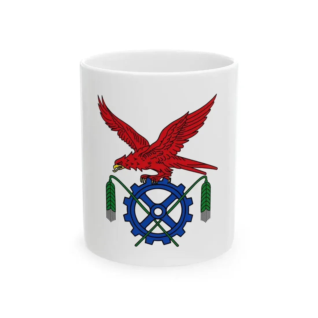 Flagge Hattorf am Harz (Germany) White Coffee Mug 11oz - Go Mug Yourself