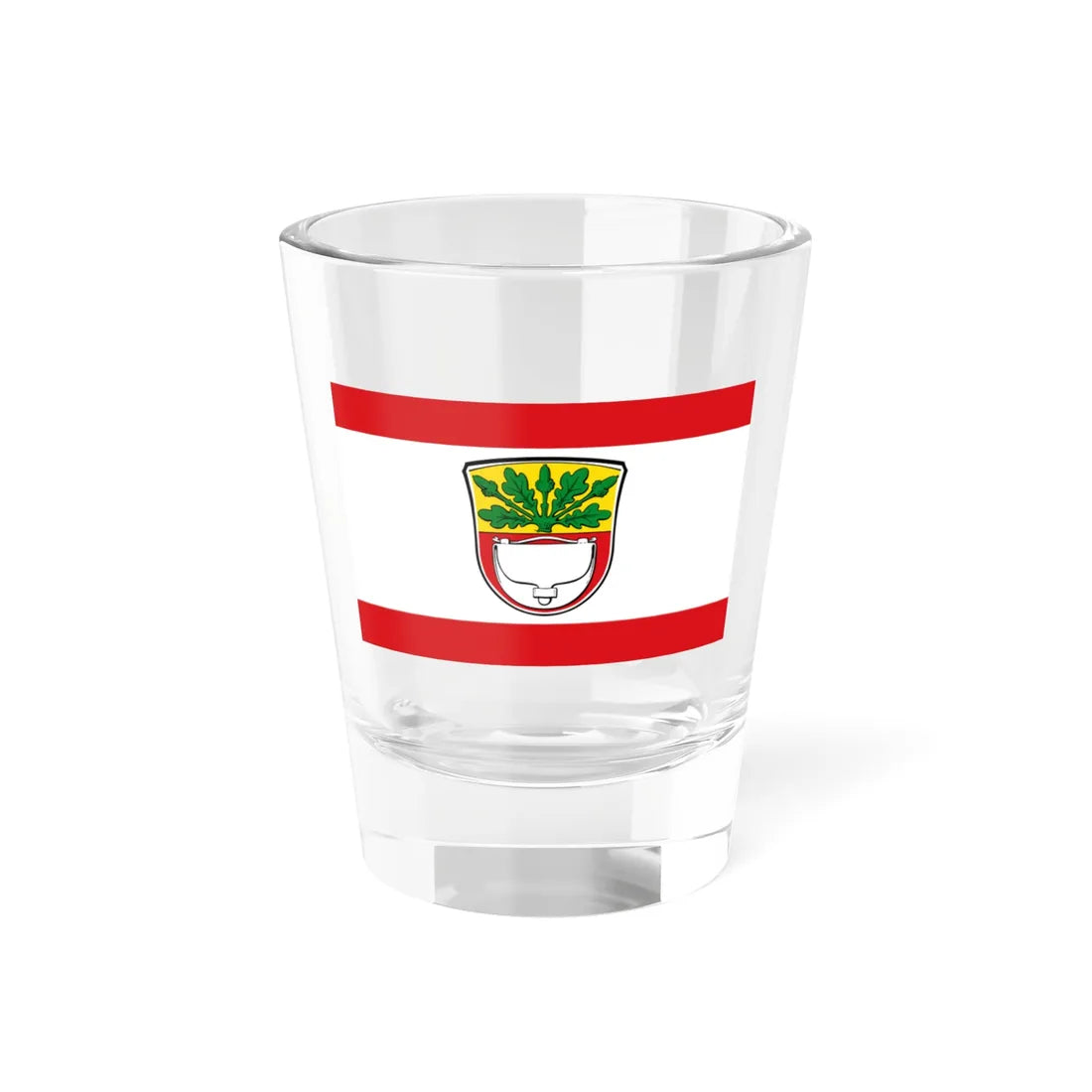 Flagge Hausen Obertshausen (Germany) Shot Glass 1.5oz 1.5oz - Go Mug Yourself