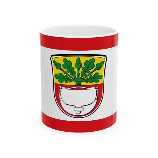 Flagge Hausen Obertshausen (Germany) White Coffee Mug 11oz - Go Mug Yourself