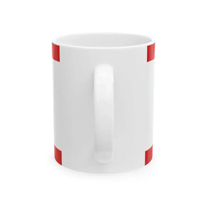 Flagge Hausen Obertshausen (Germany) White Coffee Mug - Go Mug Yourself