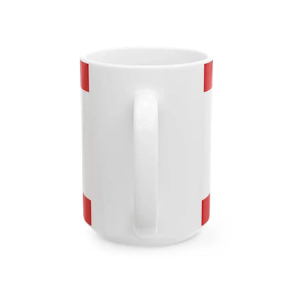 Flagge Hausen Obertshausen (Germany) White Coffee Mug - Go Mug Yourself