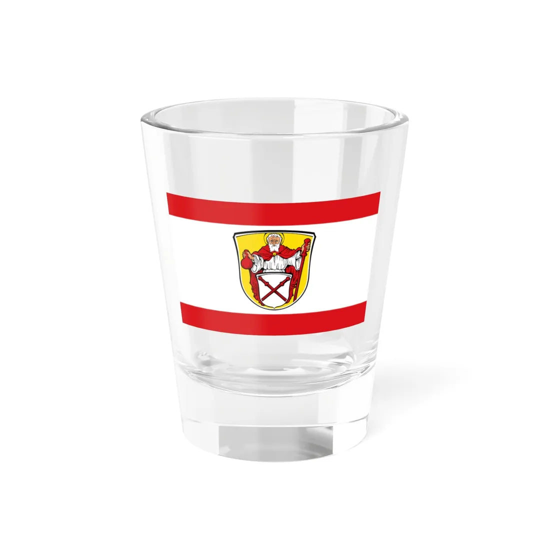 Flagge Herbstein (Germany) Shot Glass 1.5oz 1.5oz - Go Mug Yourself