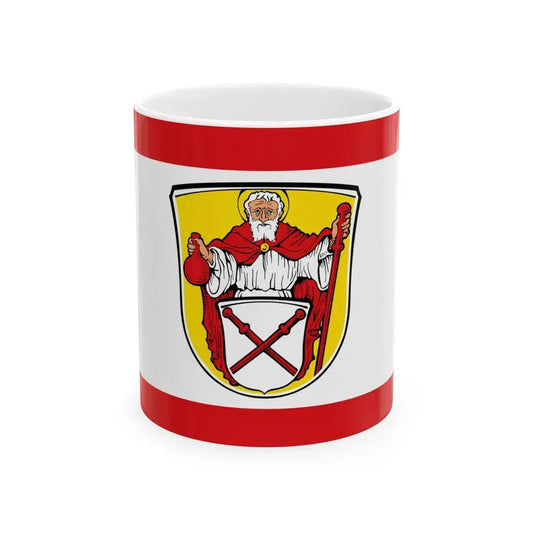 Flagge Herbstein (Germany) White Coffee Mug 11oz - Go Mug Yourself