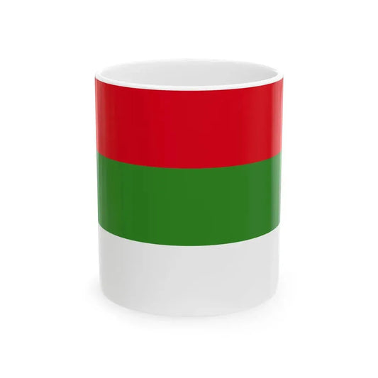 Flagge Herzogtum Anhalt (Germany) White Coffee Mug 11oz - Go Mug Yourself