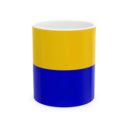Flagge Herzogtum Braunschweig -1814 (Germany) White Coffee Mug 11oz - Go Mug Yourself