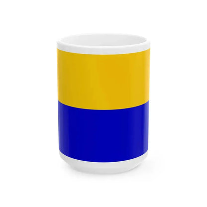 Flagge Herzogtum Braunschweig -1814 (Germany) White Coffee Mug 15oz - Go Mug Yourself