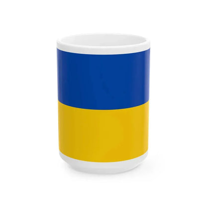 Flagge Herzogtum Braunschweig (Germany) White Coffee Mug 15oz - Go Mug Yourself