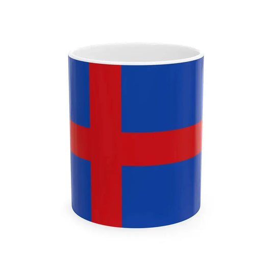 Flagge Herzogtum Oldenburg (Germany) White Coffee Mug 11oz - Go Mug Yourself