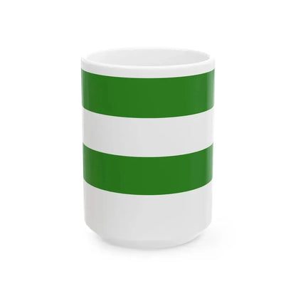 Flagge Herzogtum Sachsen-Coburg-Gotha 1911-1920 (Germany) White Coffee Mug 15oz - Go Mug Yourself