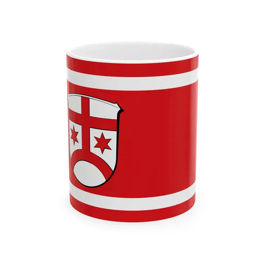 Flagge Hesseneck (Germany) White Coffee Mug 11oz - Go Mug Yourself