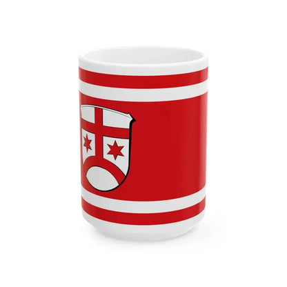 Flagge Hesseneck (Germany) White Coffee Mug 15oz - Go Mug Yourself