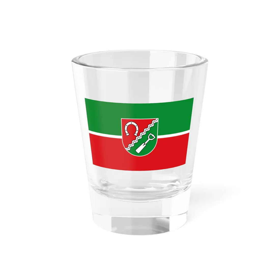 Flagge Hilkenbrook (Germany) Shot Glass 1.5oz 1.5oz - Go Mug Yourself