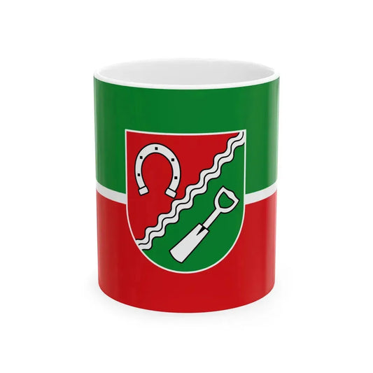 Flagge Hilkenbrook (Germany) White Coffee Mug 11oz - Go Mug Yourself