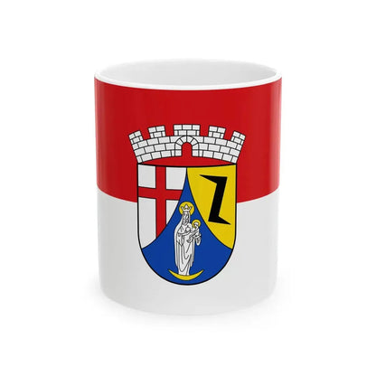 Flagge Hillesheim (Germany) White Coffee Mug 11oz - Go Mug Yourself