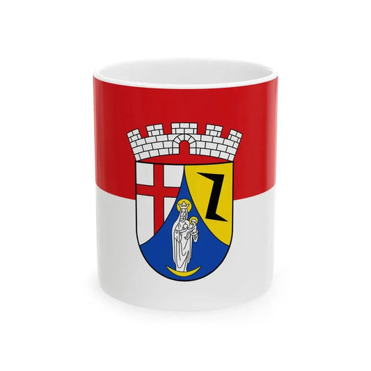 Flagge Hillesheim (Germany) White Coffee Mug 11oz - Go Mug Yourself