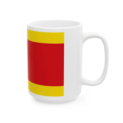 Flagge Hochstadt Maintal (Germany) White Coffee Mug - Go Mug Yourself