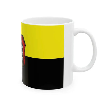 Flagge Hof (Germany) White Coffee Mug - Go Mug Yourself