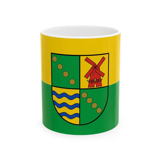 Flagge Holtriem (Germany) White Coffee Mug 11oz - Go Mug Yourself