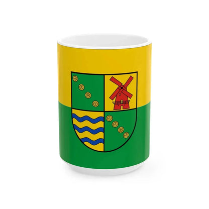 Flagge Holtriem (Germany) White Coffee Mug 15oz - Go Mug Yourself