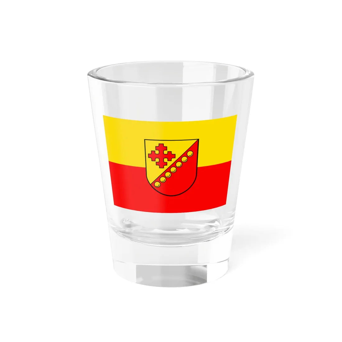 Flagge Hoogstede (Germany) Shot Glass 1.5oz 1.5oz - Go Mug Yourself