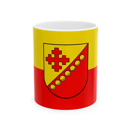 Flagge Hoogstede (Germany) White Coffee Mug 11oz - Go Mug Yourself