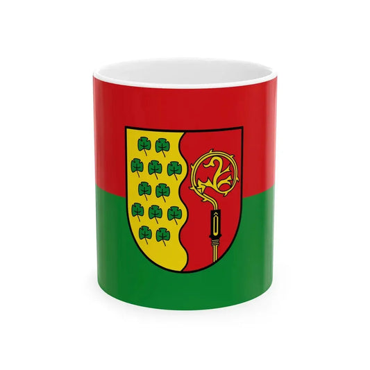 Flagge Ihlow (Germany) White Coffee Mug 11oz - Go Mug Yourself