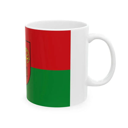 Flagge Ihlow (Germany) White Coffee Mug - Go Mug Yourself