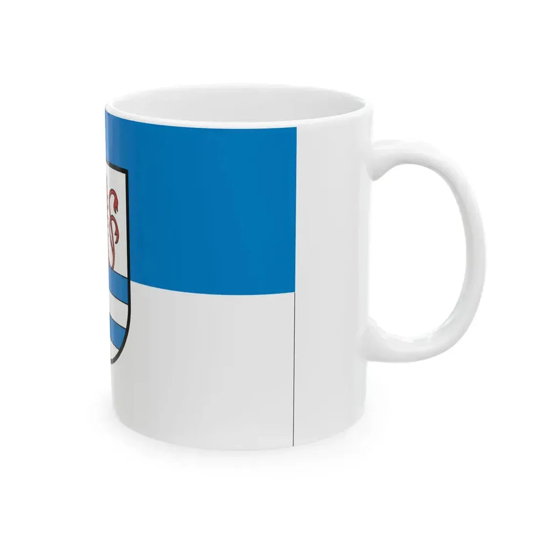 Flagge Immendingen (Germany) White Coffee Mug - Go Mug Yourself