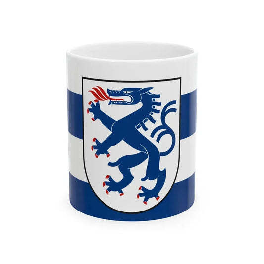 Flagge Ingolstadt (Germany) White Coffee Mug 11oz - Go Mug Yourself