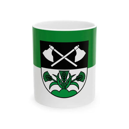 Flagge Irndorf (Germany) White Coffee Mug 11oz - Go Mug Yourself