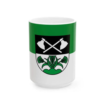 Flagge Irndorf (Germany) White Coffee Mug 15oz - Go Mug Yourself