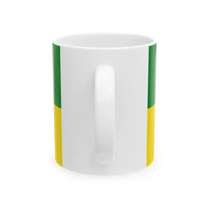 Flagge Jemgum (Germany) White Coffee Mug - Go Mug Yourself