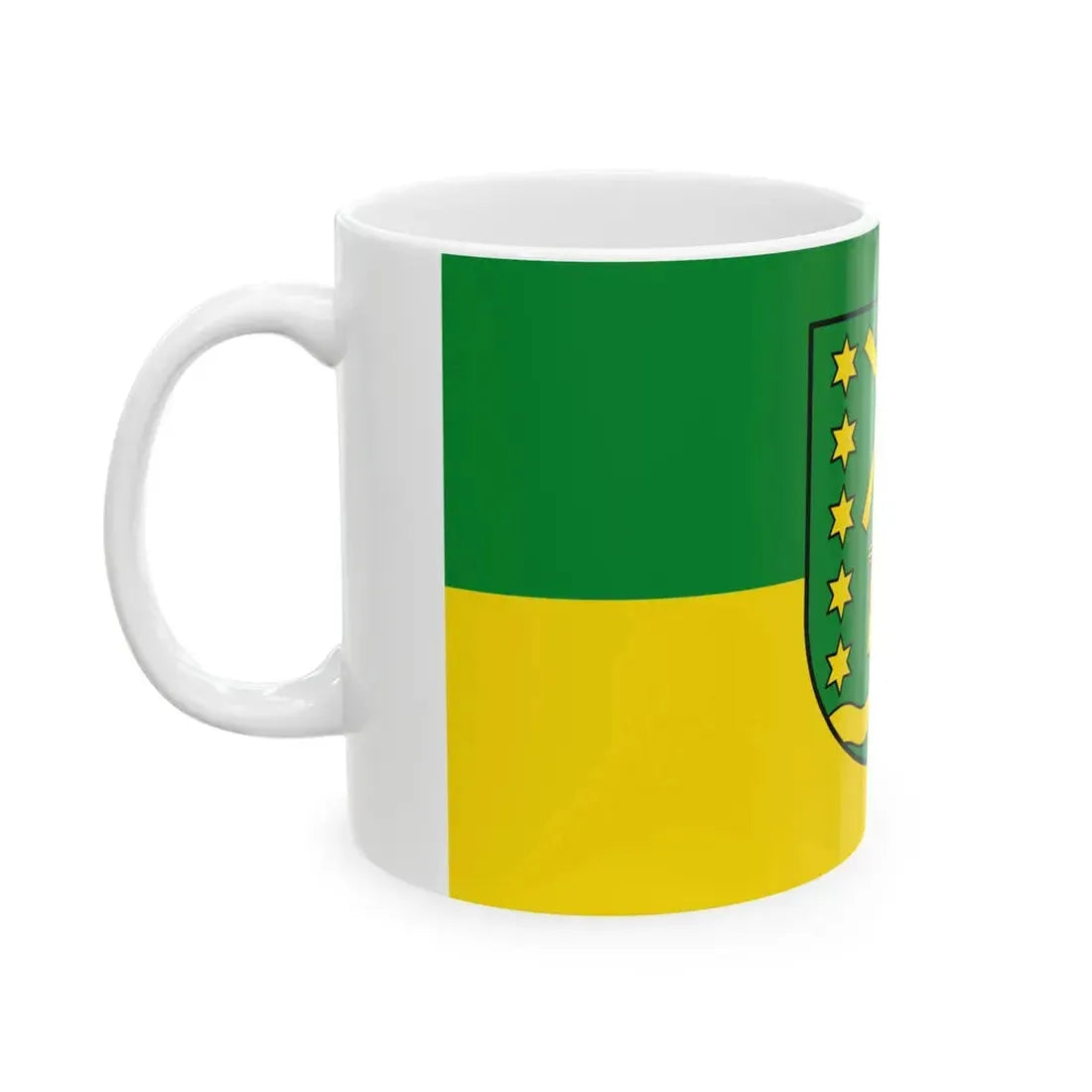 Flagge Jemgum (Germany) White Coffee Mug - Go Mug Yourself