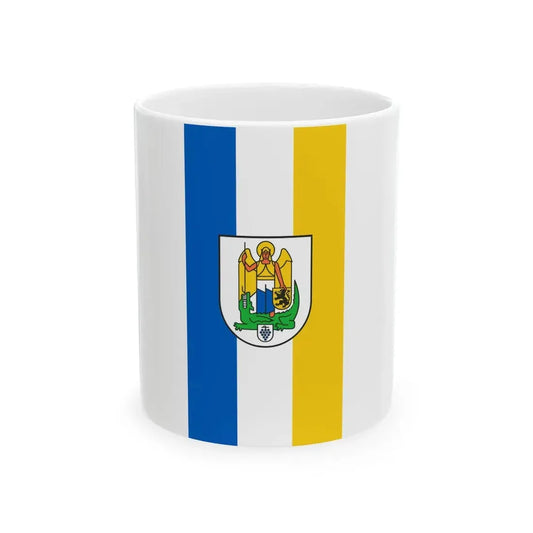 Flagge Jena (Germany) White Coffee Mug 11oz - Go Mug Yourself