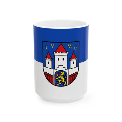 Flagge Jever (Germany) White Coffee Mug 15oz - Go Mug Yourself