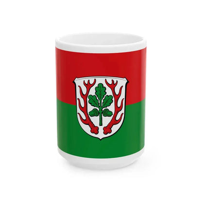 Flagge Juegesheim (Germany) White Coffee Mug 15oz - Go Mug Yourself