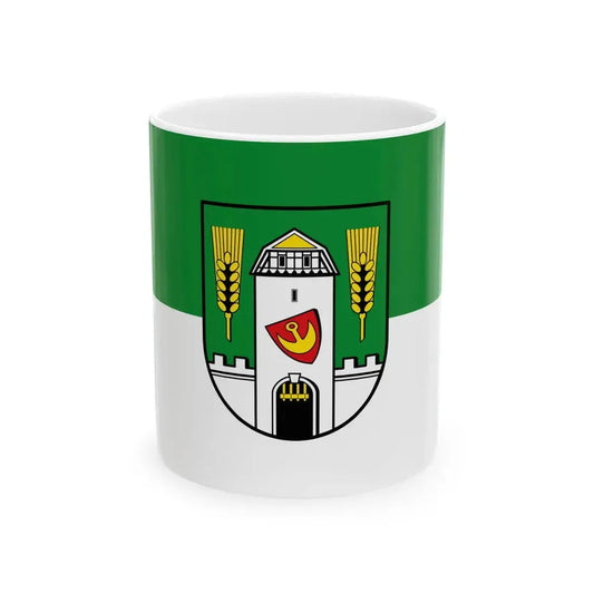 Flagge Juehnde (Germany) White Coffee Mug 11oz - Go Mug Yourself