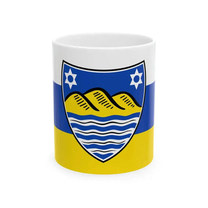 Flagge Juist (Germany) White Coffee Mug 11oz - Go Mug Yourself