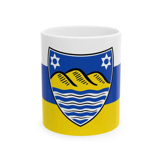 Flagge Juist (Germany) White Coffee Mug 11oz - Go Mug Yourself