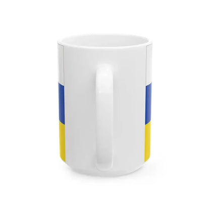 Flagge Juist (Germany) White Coffee Mug - Go Mug Yourself