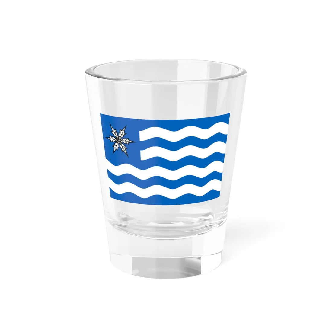 Flagge Kampen Sylt (Germany) Shot Glass 1.5oz 1.5oz - Go Mug Yourself