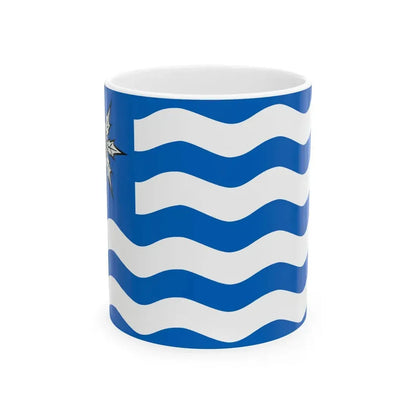 Flagge Kampen Sylt (Germany) White Coffee Mug 11oz - Go Mug Yourself
