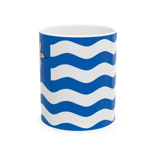 Flagge Kampen Sylt (Germany) White Coffee Mug 11oz - Go Mug Yourself