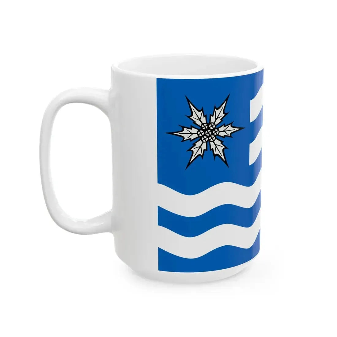 Flagge Kampen Sylt (Germany) White Coffee Mug - Go Mug Yourself